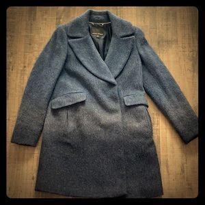 Banana republic ombré coat sz XS